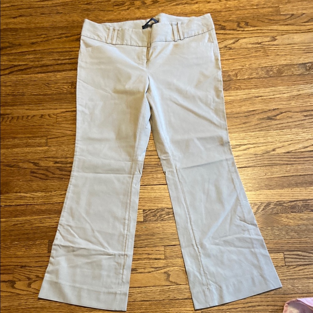 The Limited Gray Flare Wide Leg Jeans